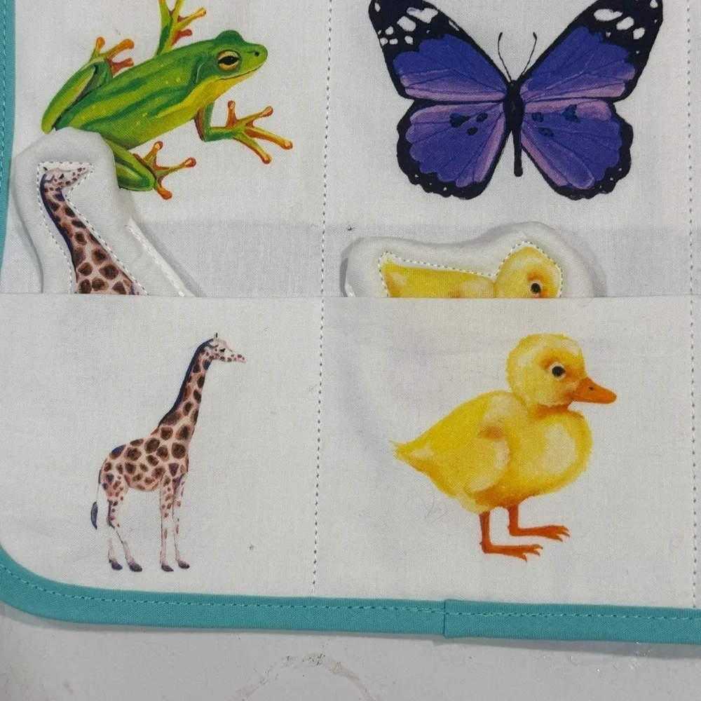 Lovevery toy toddler quilted Critter Pockets TheRealist playkit animals matching